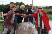 Мастера VII Международного скульптурного симпозиума "Финно-угорский мир. Память"